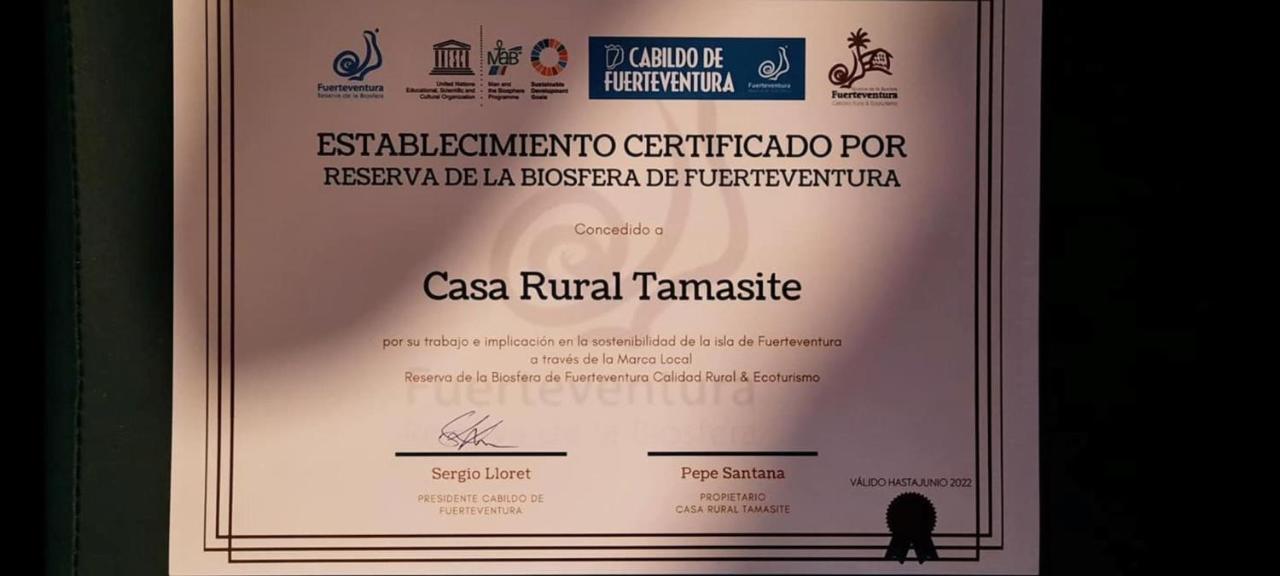 Casa Rural Tamasite Tuineje 외부 사진